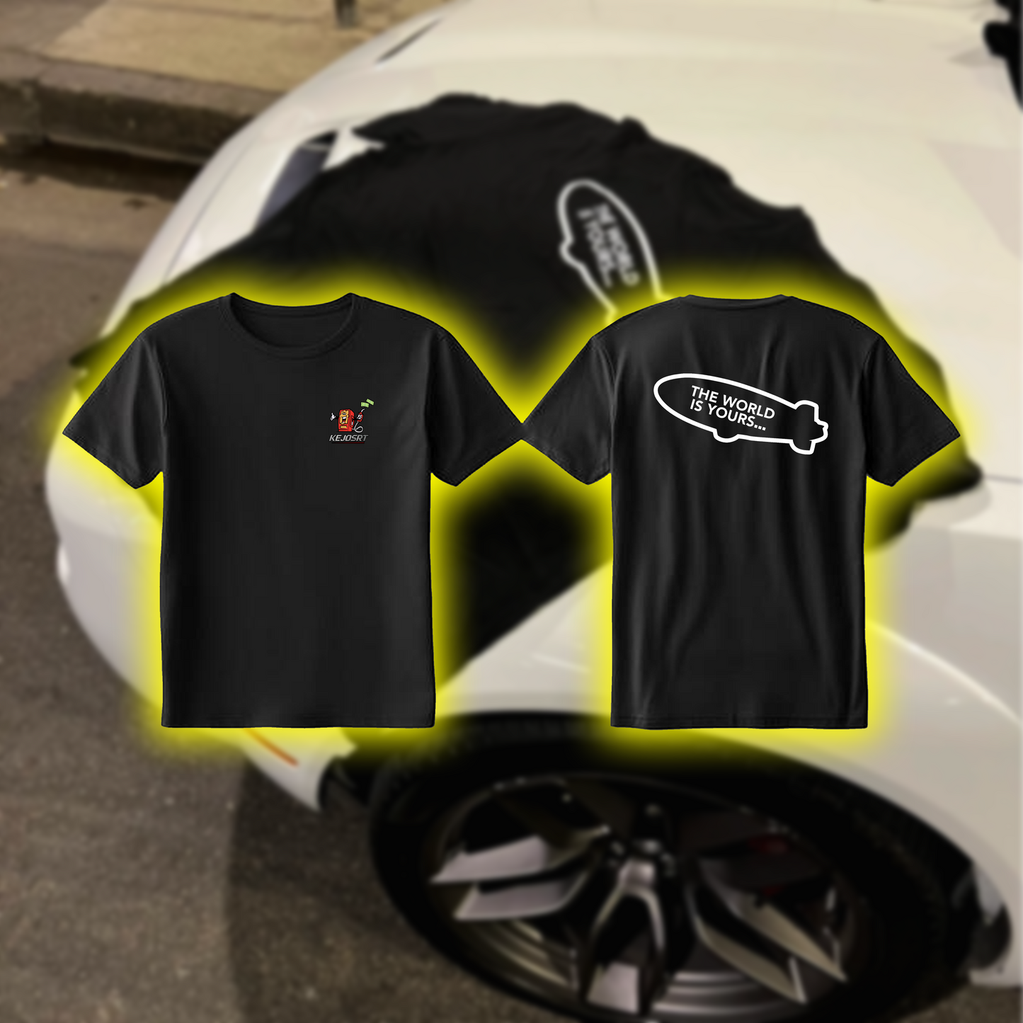 THE WORLD IS YOURS TSHIRT