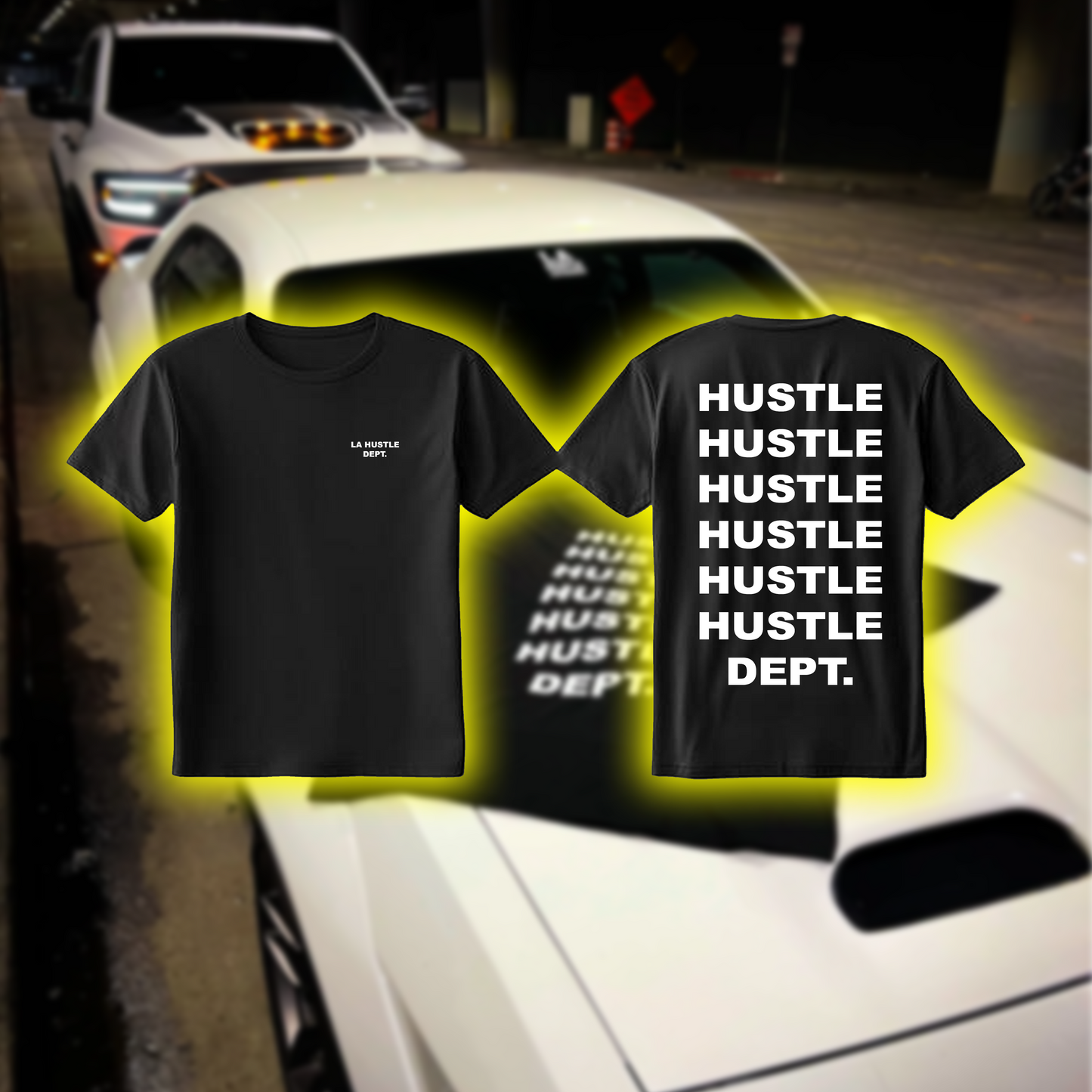 Hustle department shirt-60 entries 🎟️-