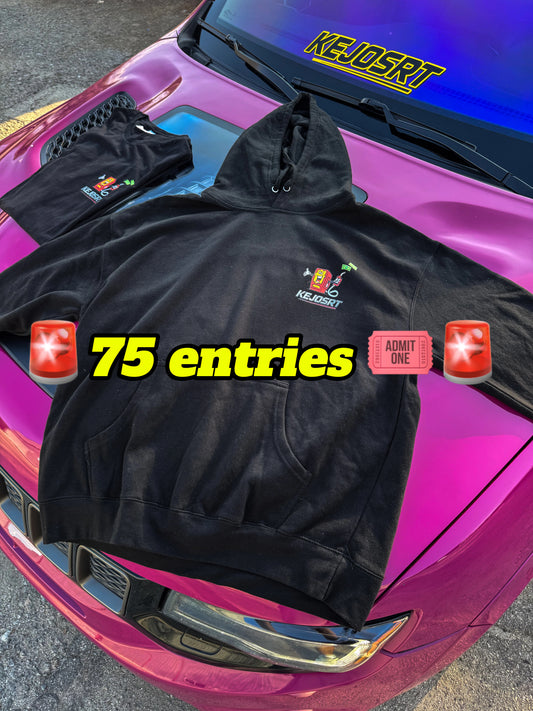 KejoSRT Fuel by Hustle Hoodie + entries