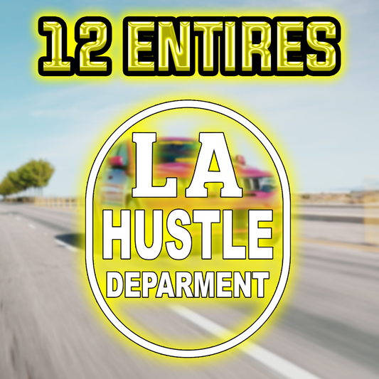 LA hustle department logo